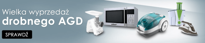 Łap ostatnie sztuki przecenionego sprzętu AGD od Sferis