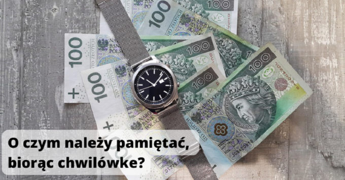 O czym należy pamiętać, biorąc chwilówkę?