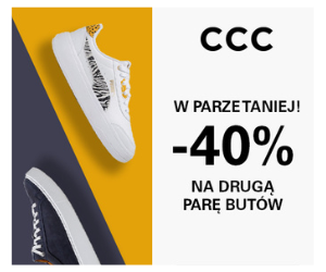CCC: -40% na drugą parę